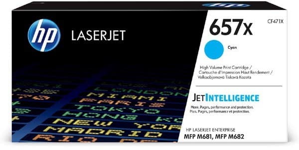 Cartus de toner (23K) HP 657X Cyan (CF471X)