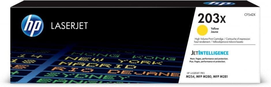 Cartus de toner (2.5K) HP 203X Yellow (CF542X)