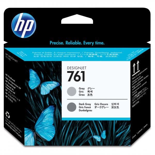Cap de printare original HP 761 Gray & Dark Gray (CH647A)