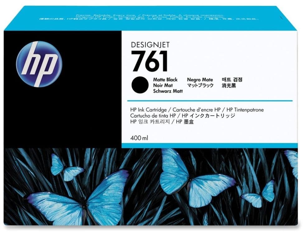 Cartus de cerneala original HP 761 Matte Black (CM991A)