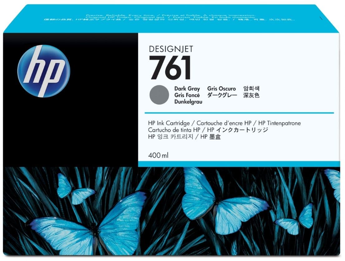 Cartus de cerneala original HP 761 Dark Grey (CM996A)