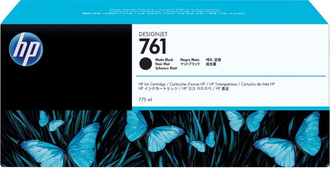 Cartus de cerneala original HP 761 Matte Black (CM997A)