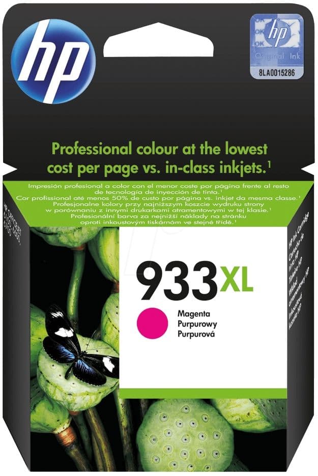 Cartus de cerneala original HP 933XL Magenta (CN055AE)
