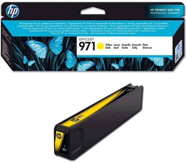 Cartus de cerneala original HP 971 Yellow (CN624AE)