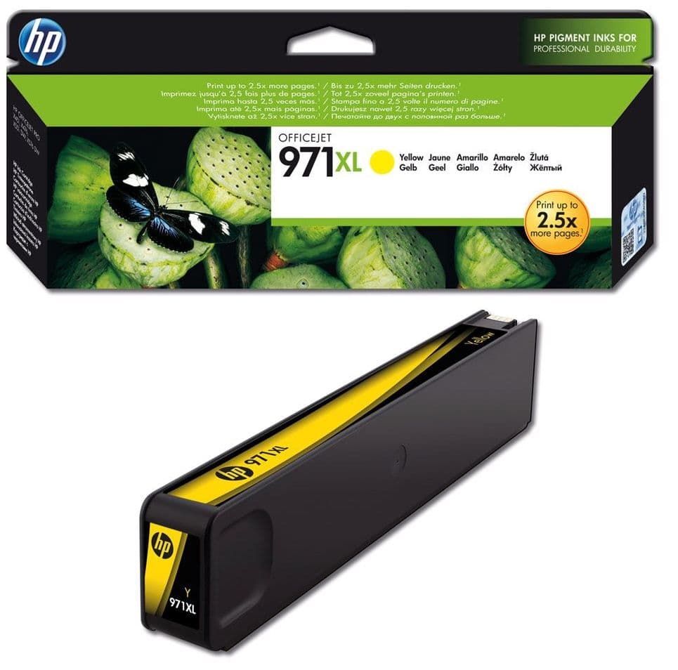 Cartus de cerneala original HP 971XL Yellow (CN628AE)