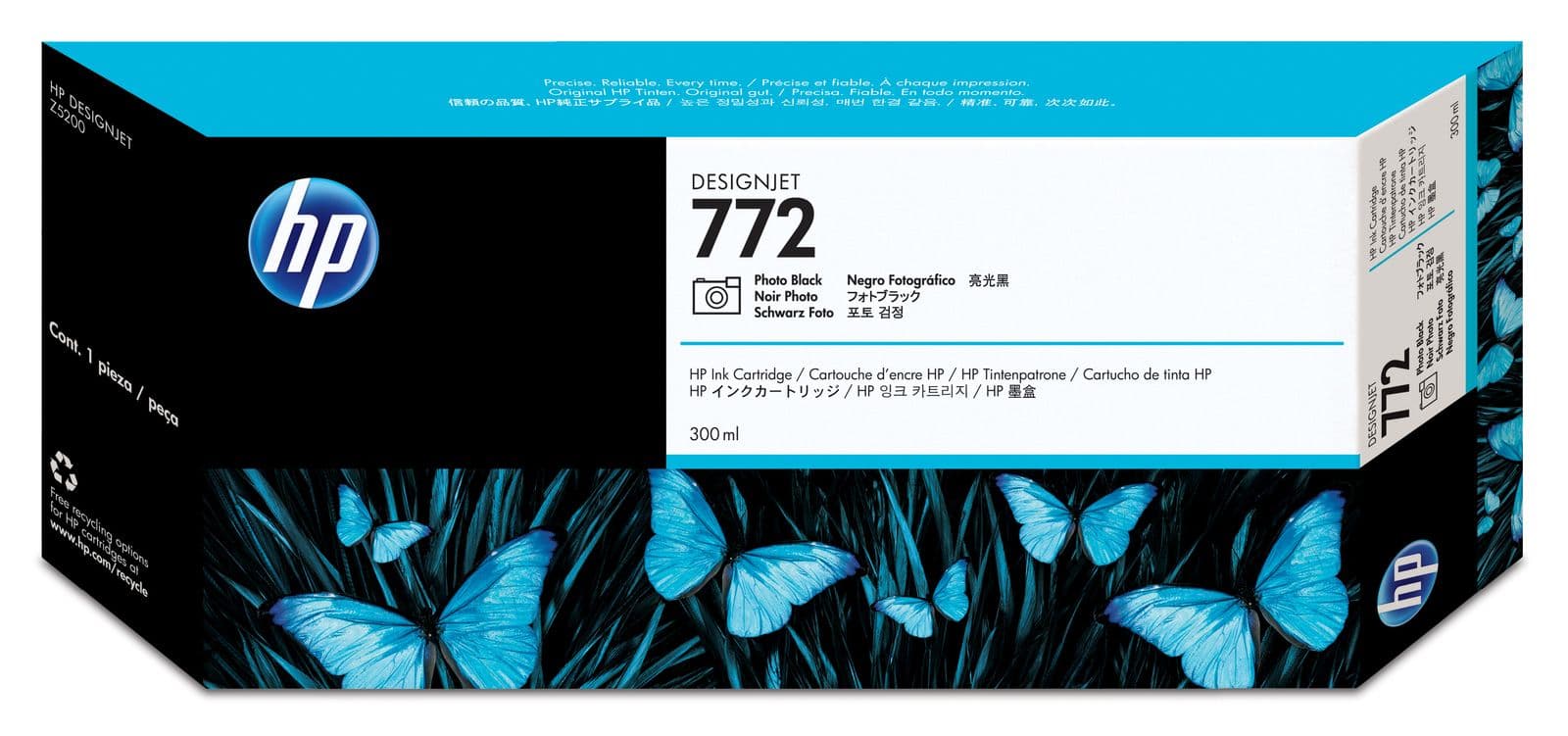 Cartus de cerneala original HP 772 Photo Black (CN633A)