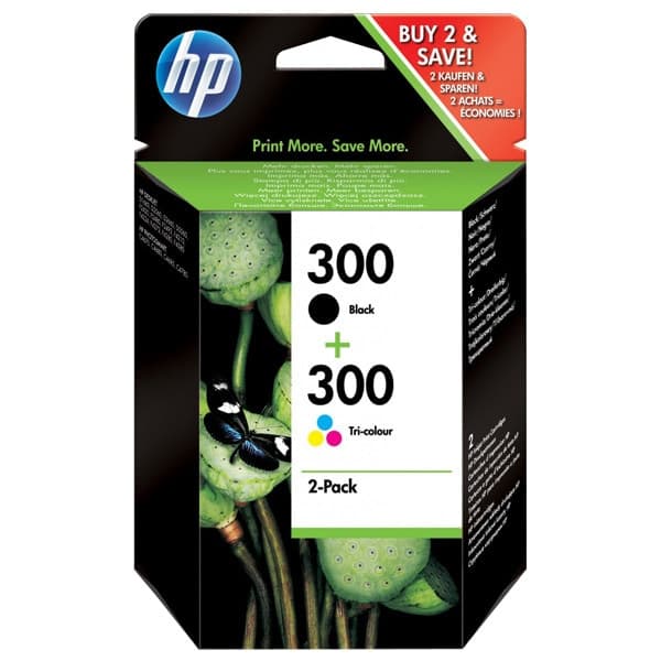 Set cartuse de cerneala HP 300 Black & Color (CN637EE)