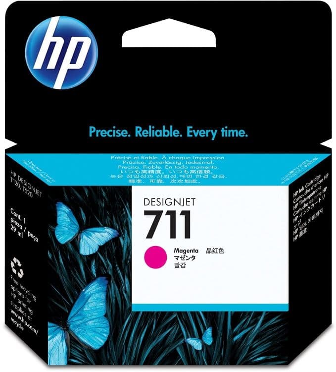 Cartus de cerneala original HP 711 Magenta (CZ131A)