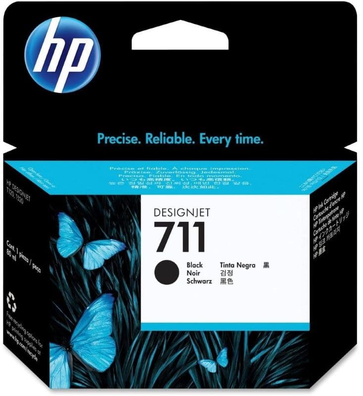 Cartus de cerneala original HP 711 Black(CZ133A)