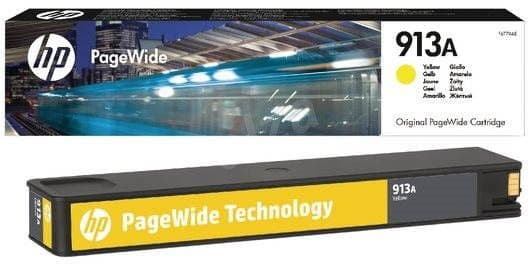 Cartus de cerneala original HP 913A Yellow (F6T79AE, HP913X)