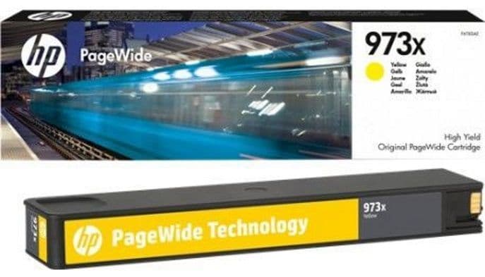 Cartus de cerneala original HP 973X Yellow (F6T83AE)