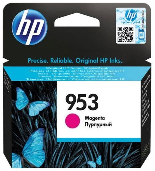Cartus de cerneala original HP 953 Magenta (F6U13AE)