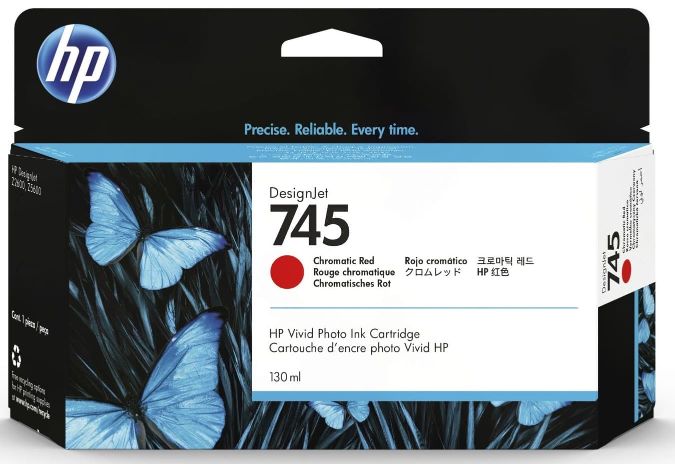Cartus de cerneala original HP 745 Chromatic Red (F9K00A)