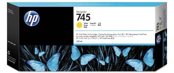 Cartus de cerneala original HP 745 Yellow (F9K02A)