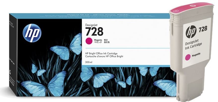 Cartus de cerneala original HP 728 Magenta (F9K16A)