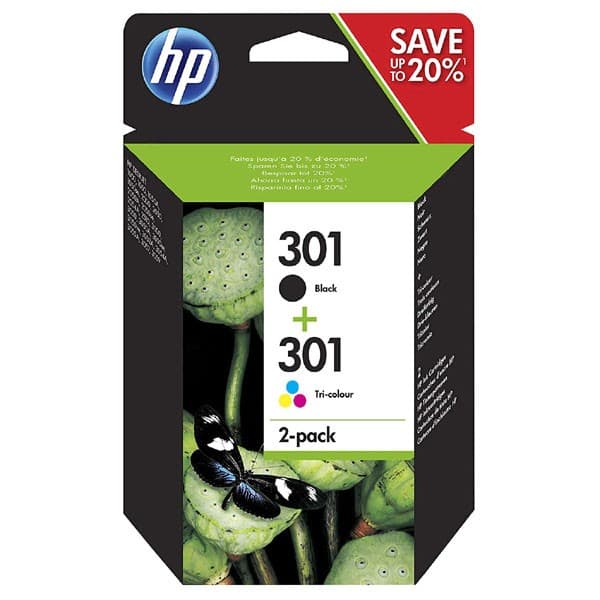 Set cartuse de cerneala HP 301 Black & Color (N9J72AE)