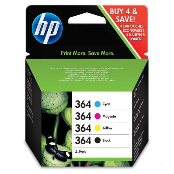 Set cartuse de cerneala HP 364 KCMY (N9J73AE)