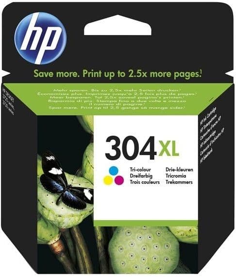 Cartus de cerneala original HP 304XL Color (N9K07AE)