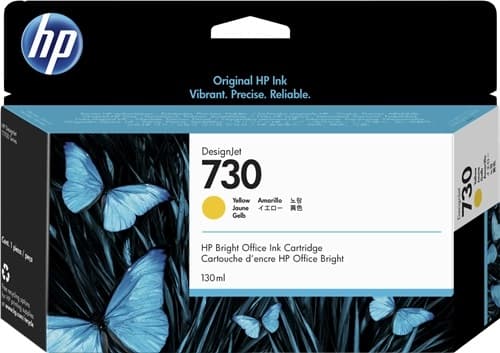 Cartus de cerneala HP 730 Yellow (P2V64A)