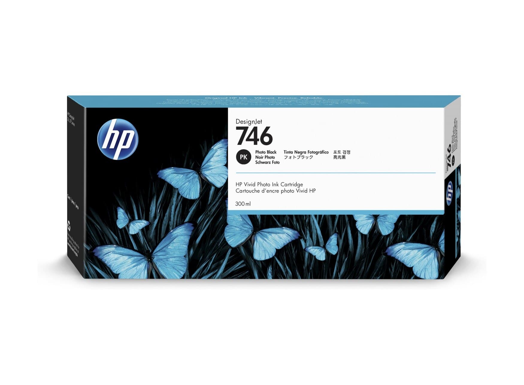 Cartus de Cerneala HP 746 Matte Black (P2V83A, HP761BK)