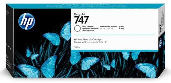 Cartus de cerneala original HP 747 Gloss Enhancer (P2V87A)