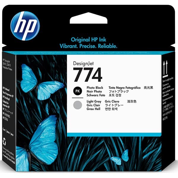 Cap de printare HP 774 Photo Black & Light Gray Printhead (P2W00A)