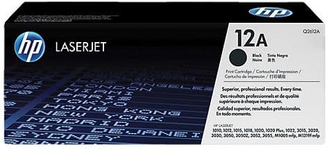 Cartus de toner (2K) HP 12A Black (Q2612A)