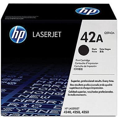 Cartus de toner (10K) HP 42A Black (Q5942A)