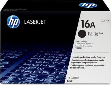 Cartus de toner (12K) HP 16A Black (Q7516A)