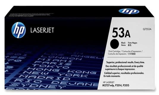 Cartus de toner (3K) HP 53A Black (Q7553A)