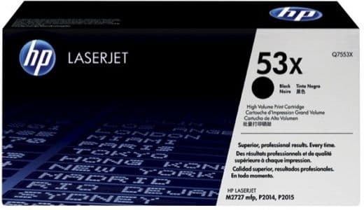 Cartus de toner (7K) HP 53X Black (Q7553X)
