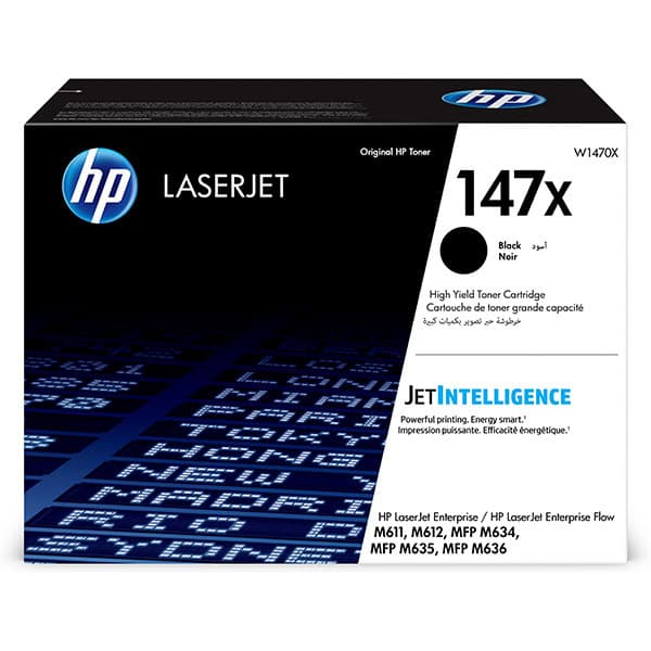 Cartus de toner (25.2K) HP 147X Black (W1470X)