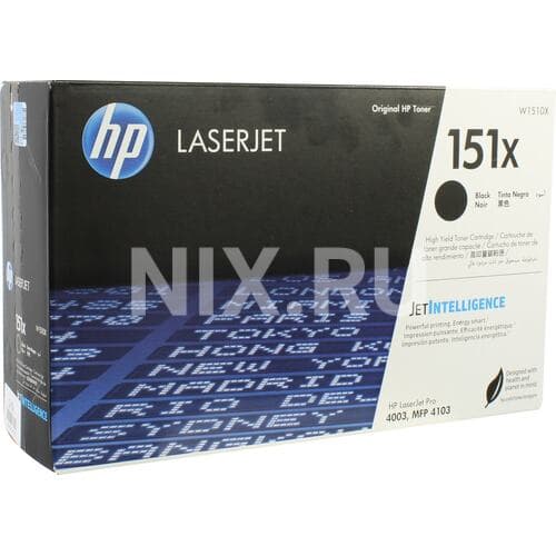 Cartus de toner (9.7K) HP 151X Black (W1510X)