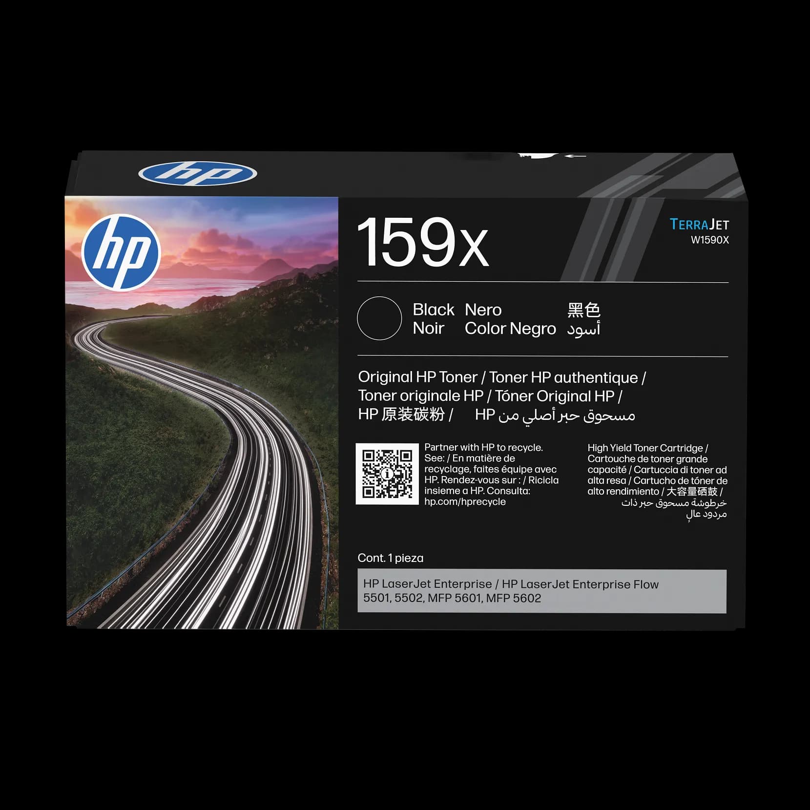 Cartus de toner (10K) HP 159X Black (W1590X)