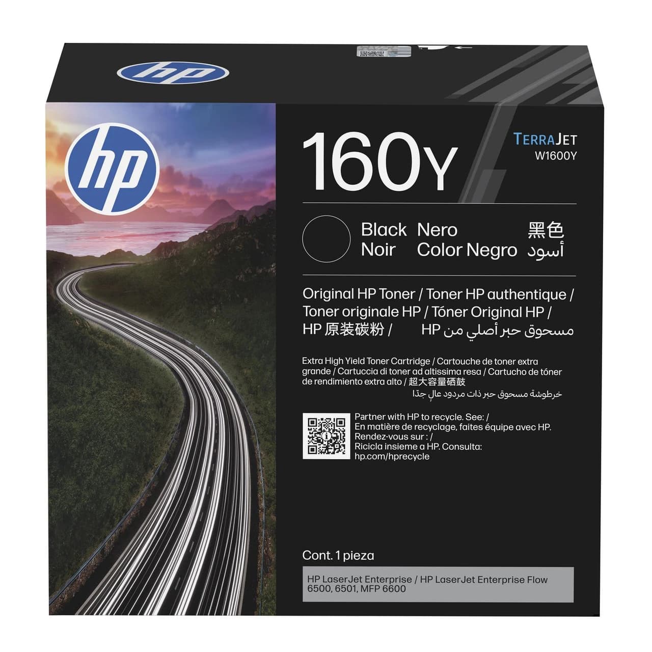 Cartus de toner (38K) HP 160Y Black (W1600Y)