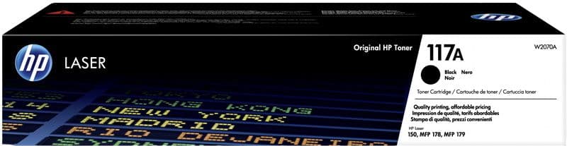 Cartus de toner (1K) HP 117A Black (W2070A)