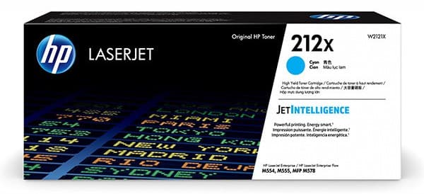 Cartus de toner (10K) HP 212X Cyan (W2121X)
