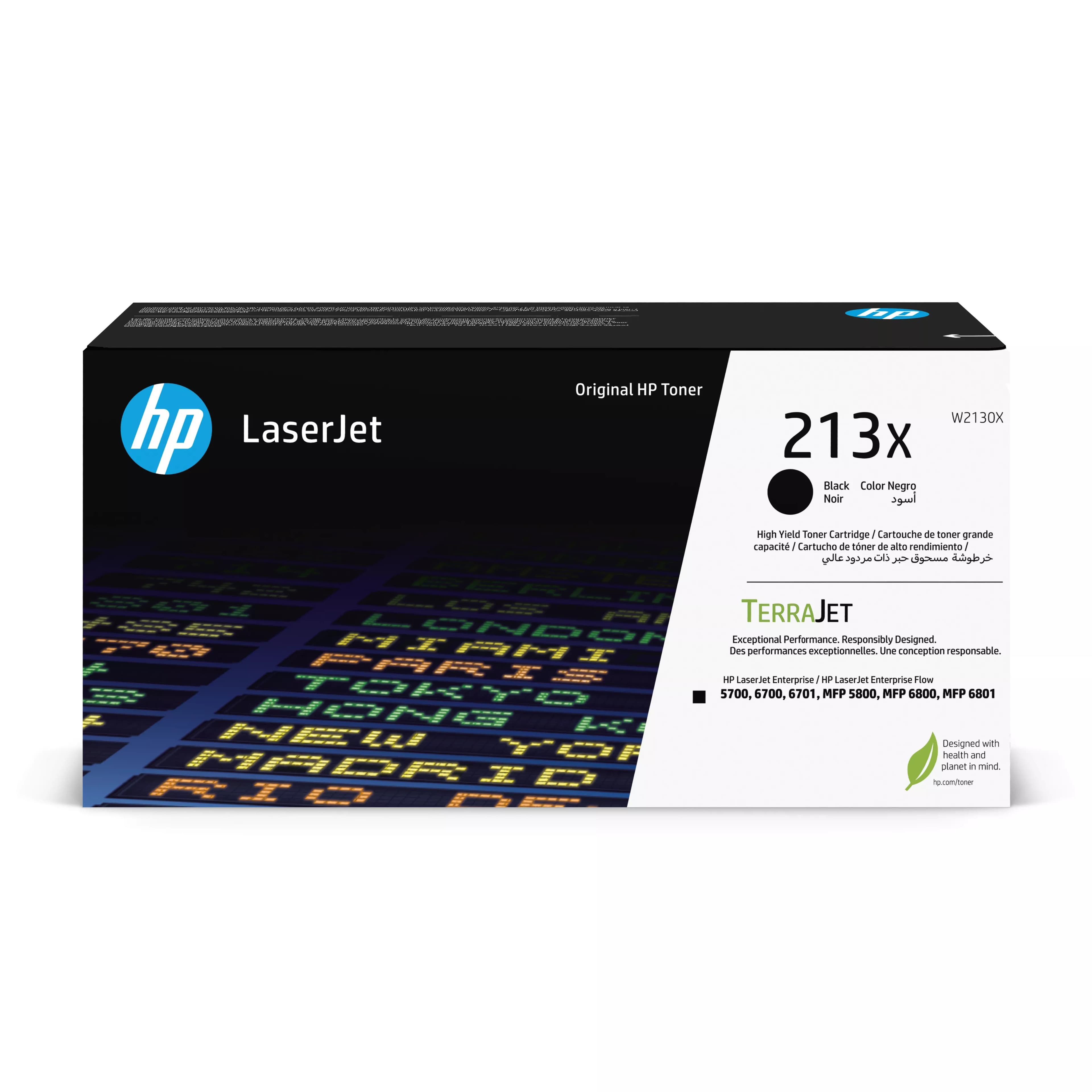 Cartus de toner (9K) HP 213X Black (W2130X)