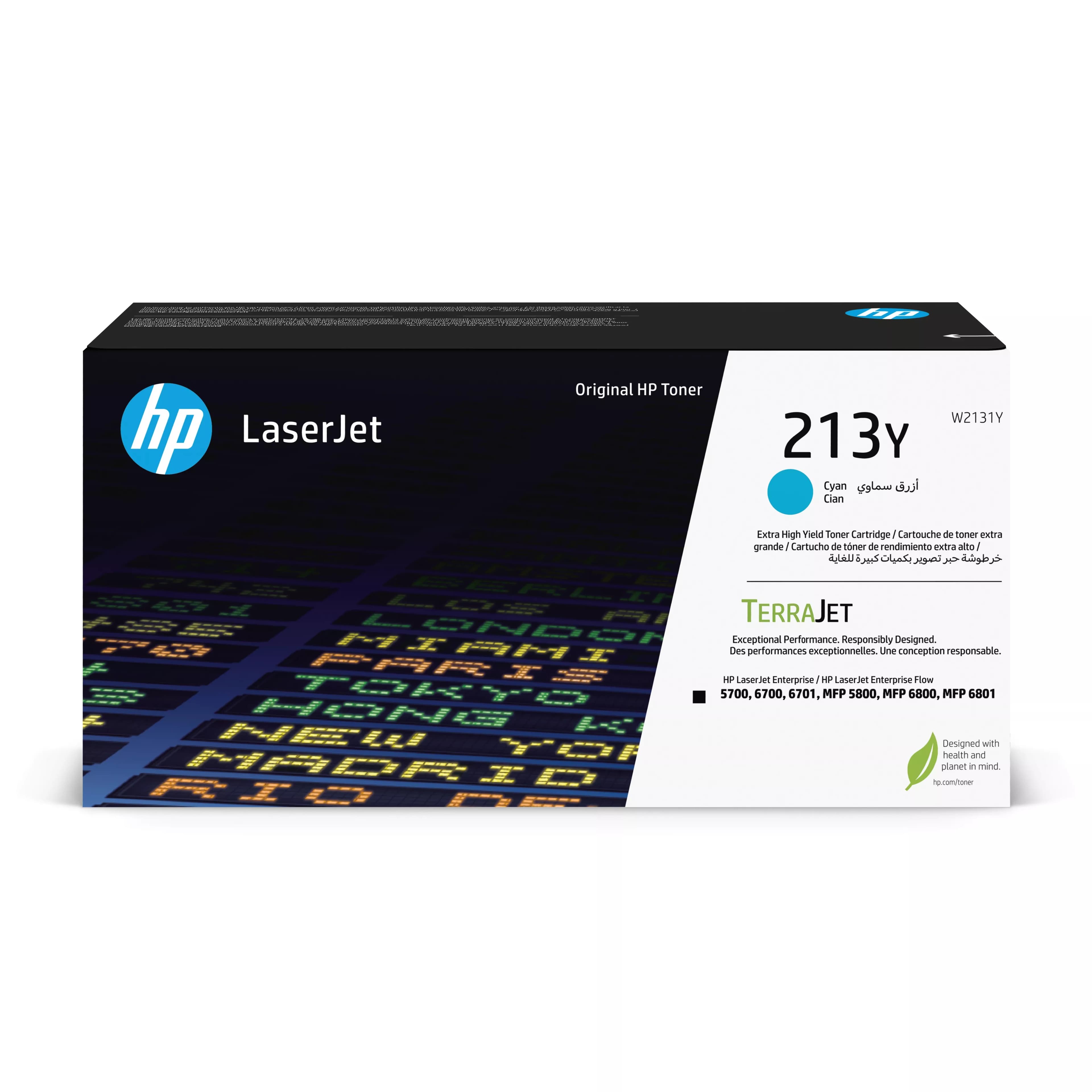 Cartus de toner (12K) HP 213Y Cyan (W2131Y)