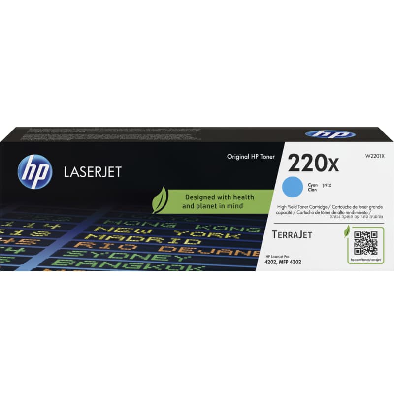 Cartus de toner (5.5K) HP 220X Cyan (W2201X)