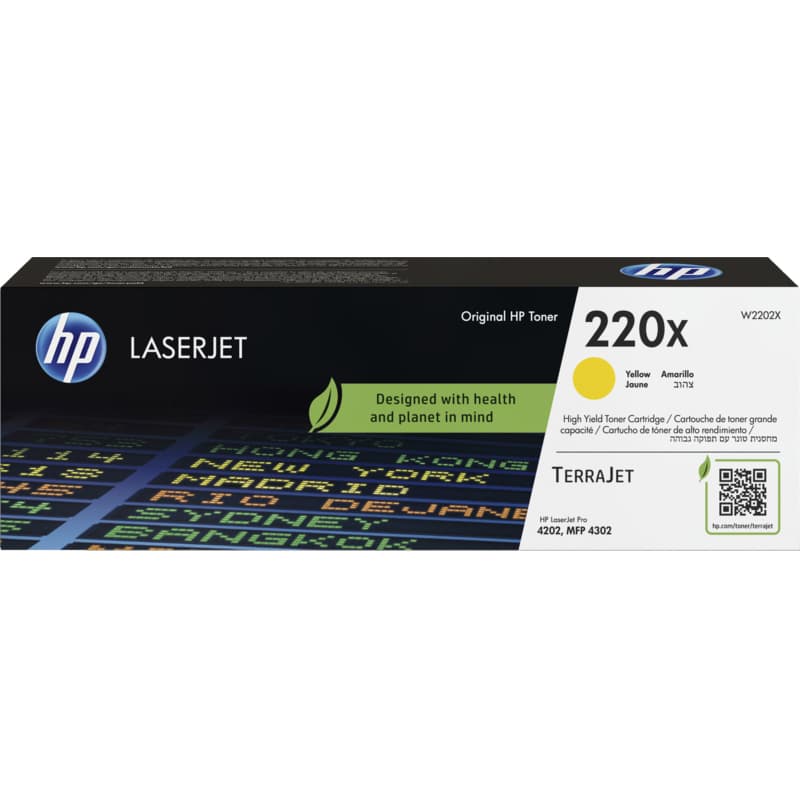 Cartus de toner (5.5K) HP 220X Yellow (W2202X)