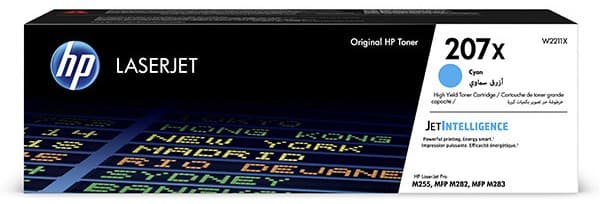 Cartus de toner (2.45K) HP 207X Cyan (W2211X)