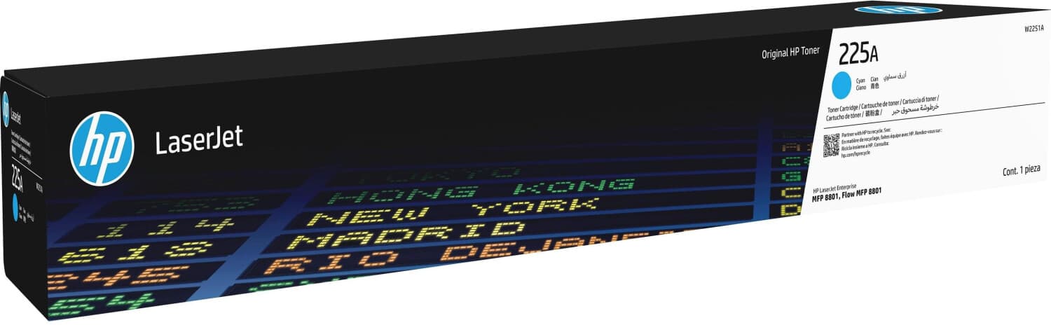 Cartus de toner (40K) HP 225A Cyan (W2251A)