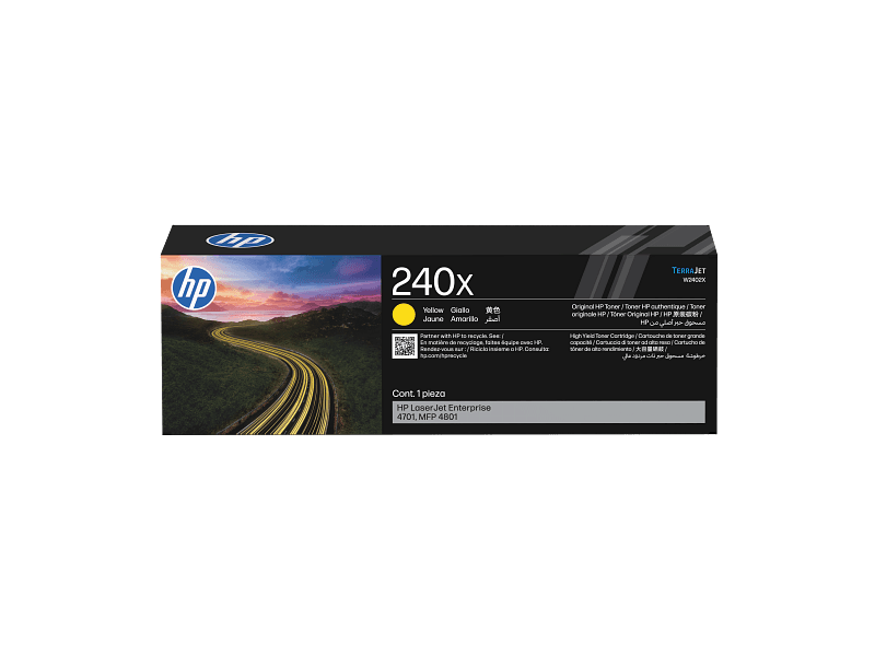 Cartus de toner (6.9K) HP 240X Yellow (W2402X)