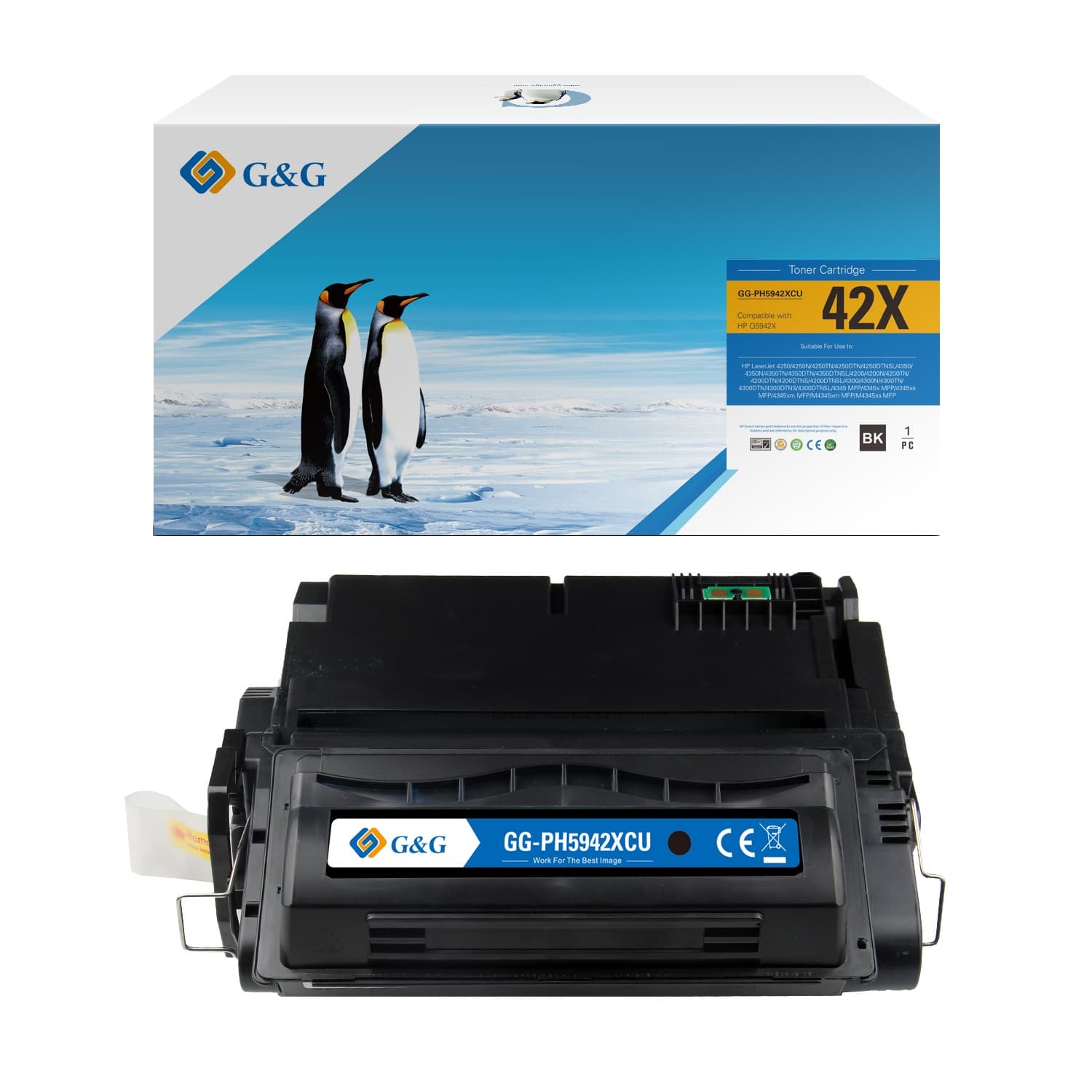 Toner Premium G&G (20K) HP 39A Black (Q1339A)