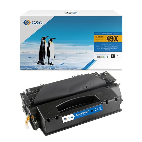 Toner Premium G&G (7K) HP 49X Black (Q5949X)