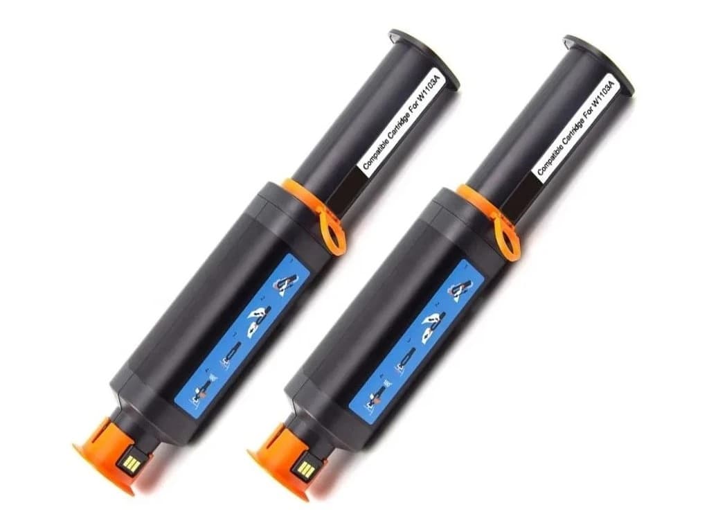 Toner compatibiL x2 (5K) HP 103A Black Dual Pack (W1103AD)