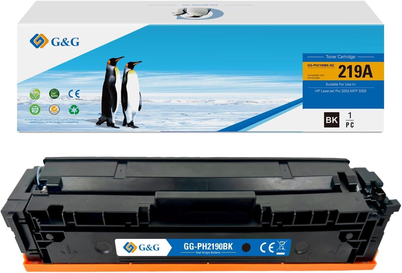 Toner Premium G&G (1.3K) HP 219A Black (W2190A)