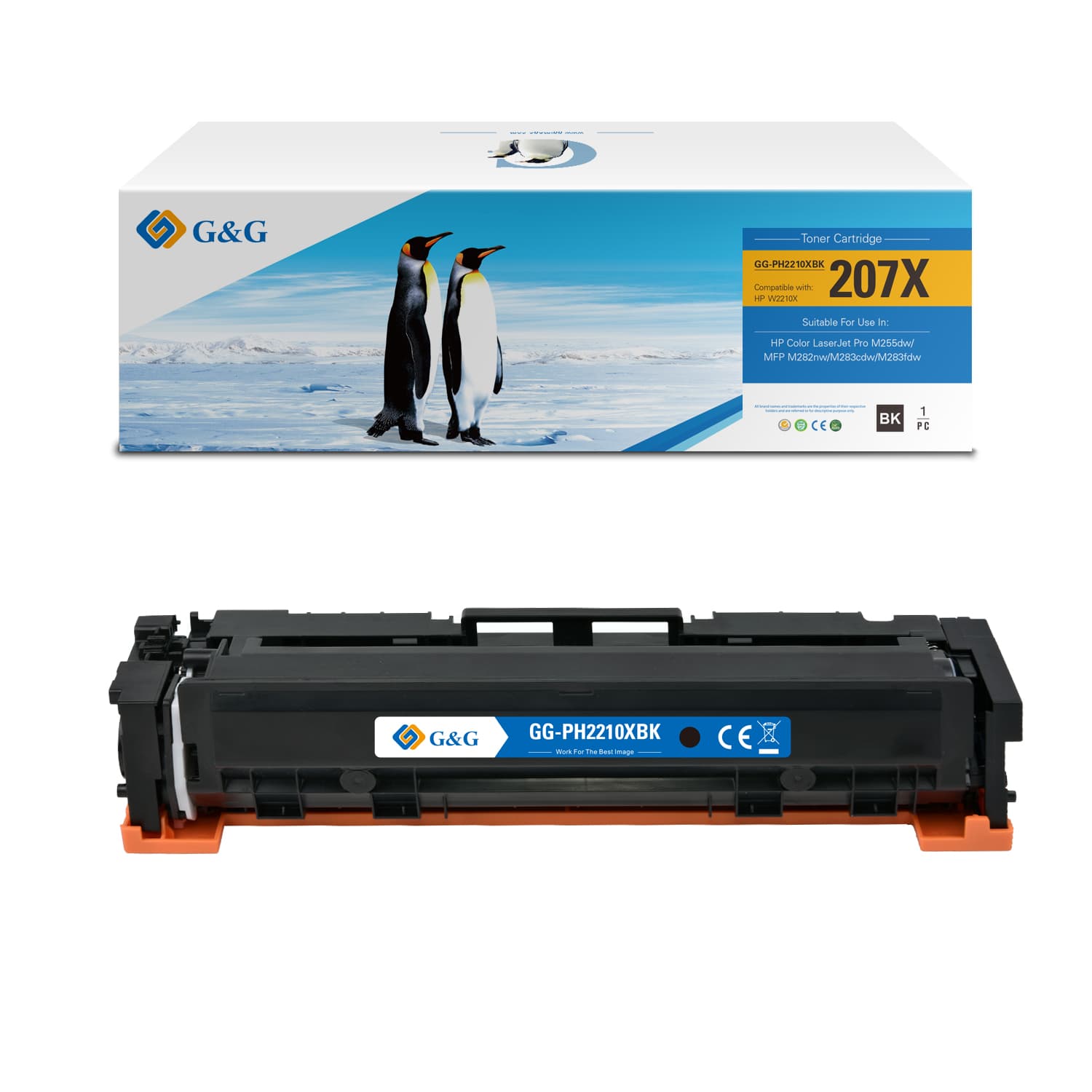 Toner Premium G&G (3.15K) HP 207X Black (W2210X)