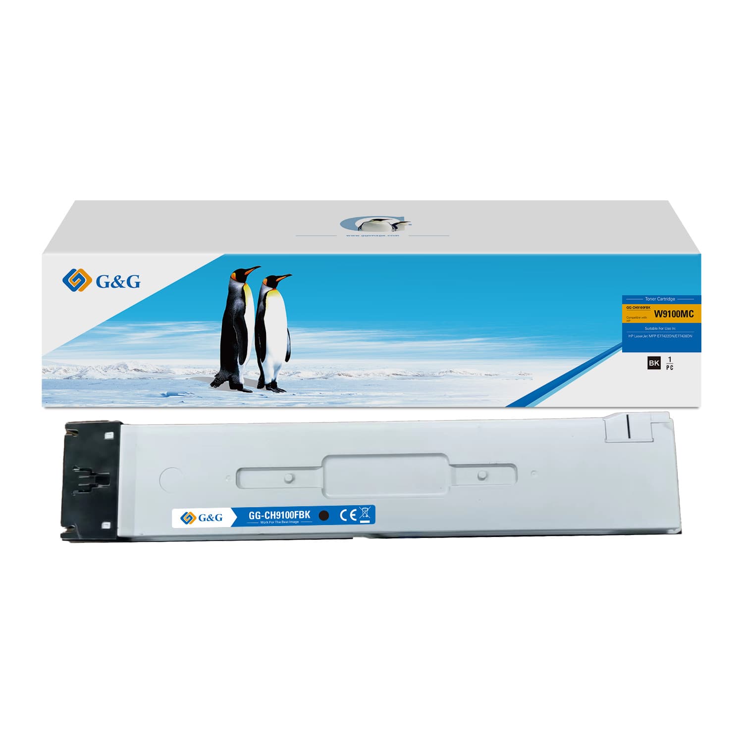 Toner Premium G&G (25K) HP W9100MC Black